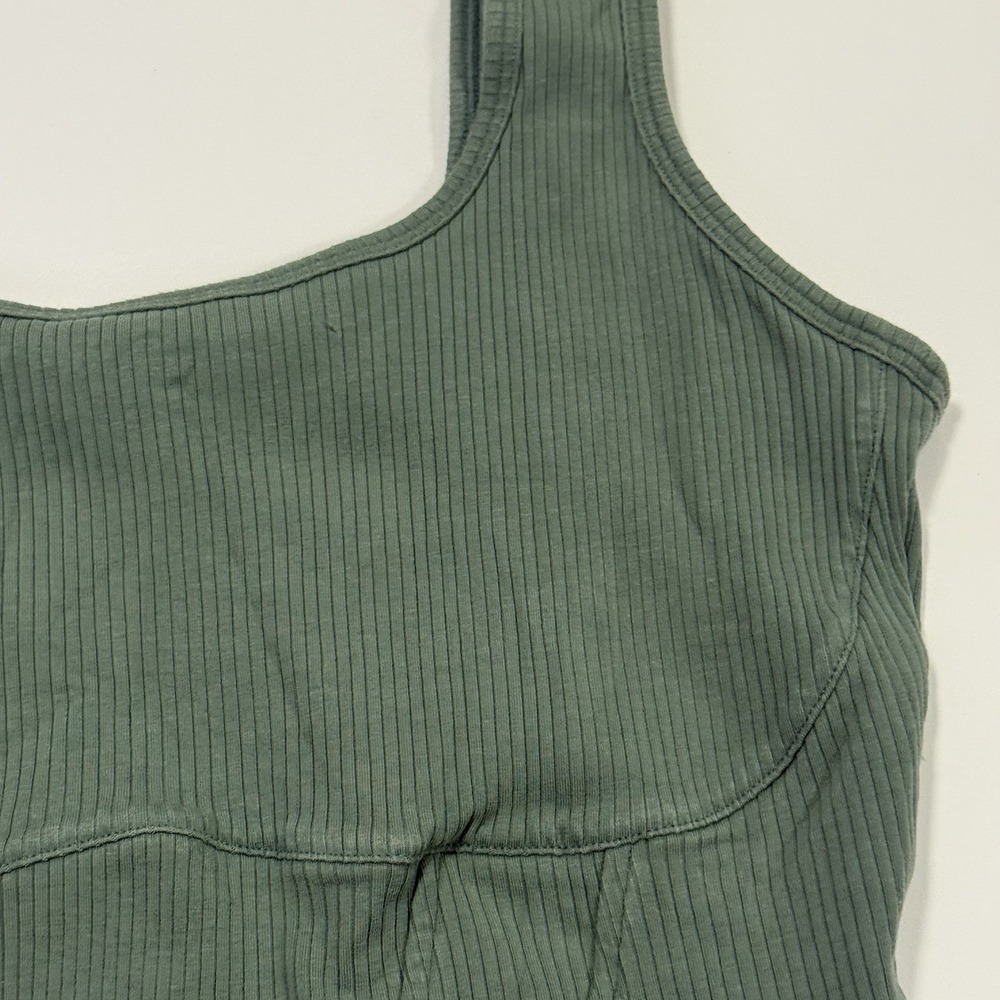 Victoria's Secret PINK Women's Size Large The Cinched Piqué Corset Top Green 51 - Picture 4 of 10